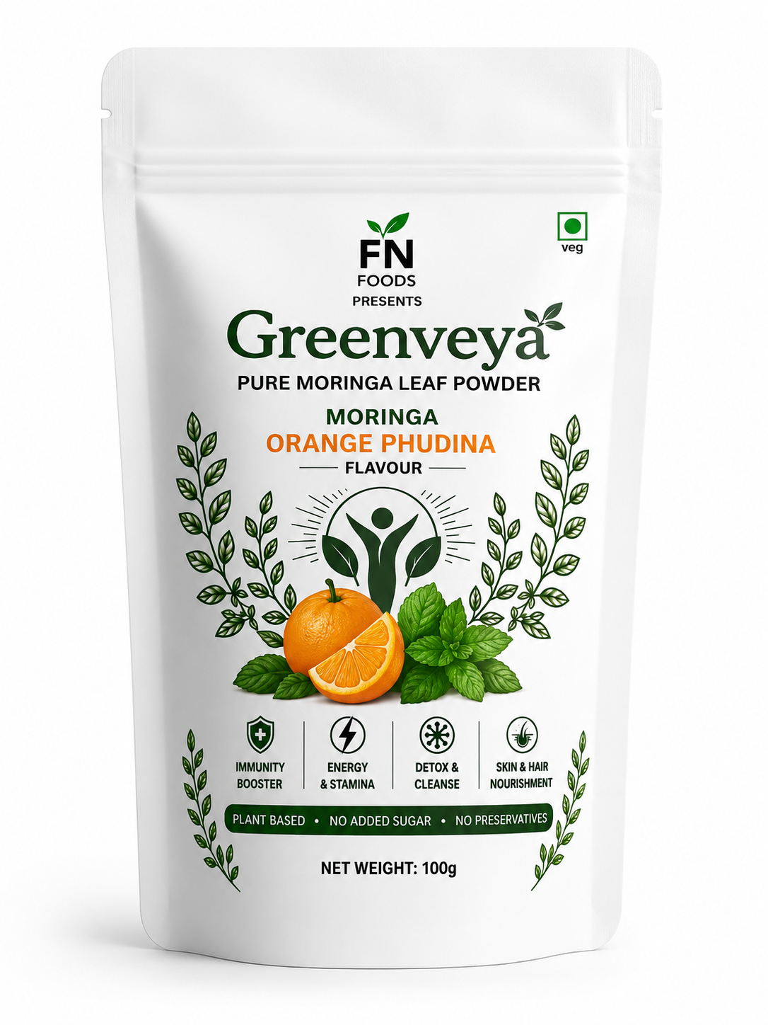 Greenveya moringa powder